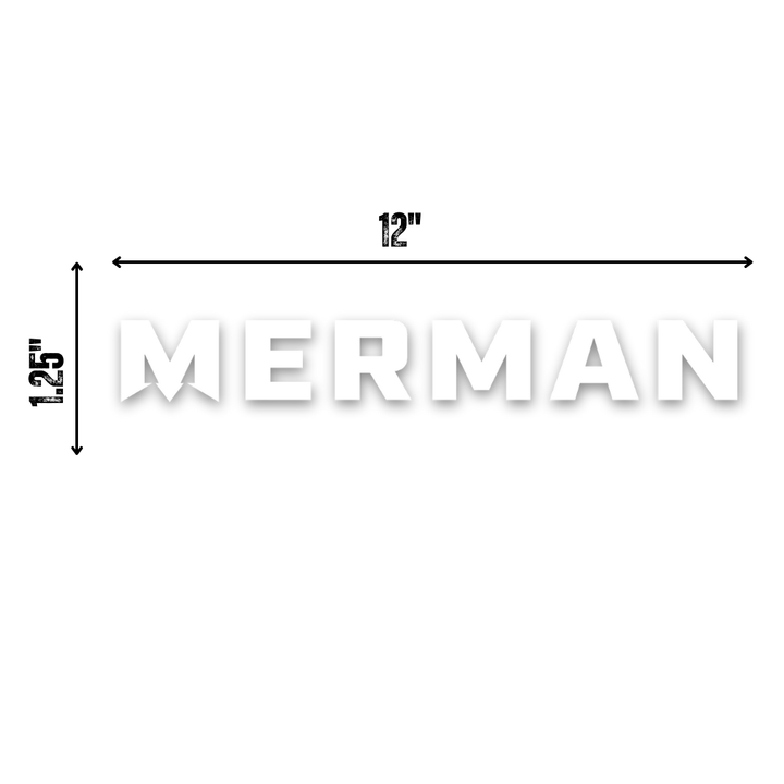 Merman Decal