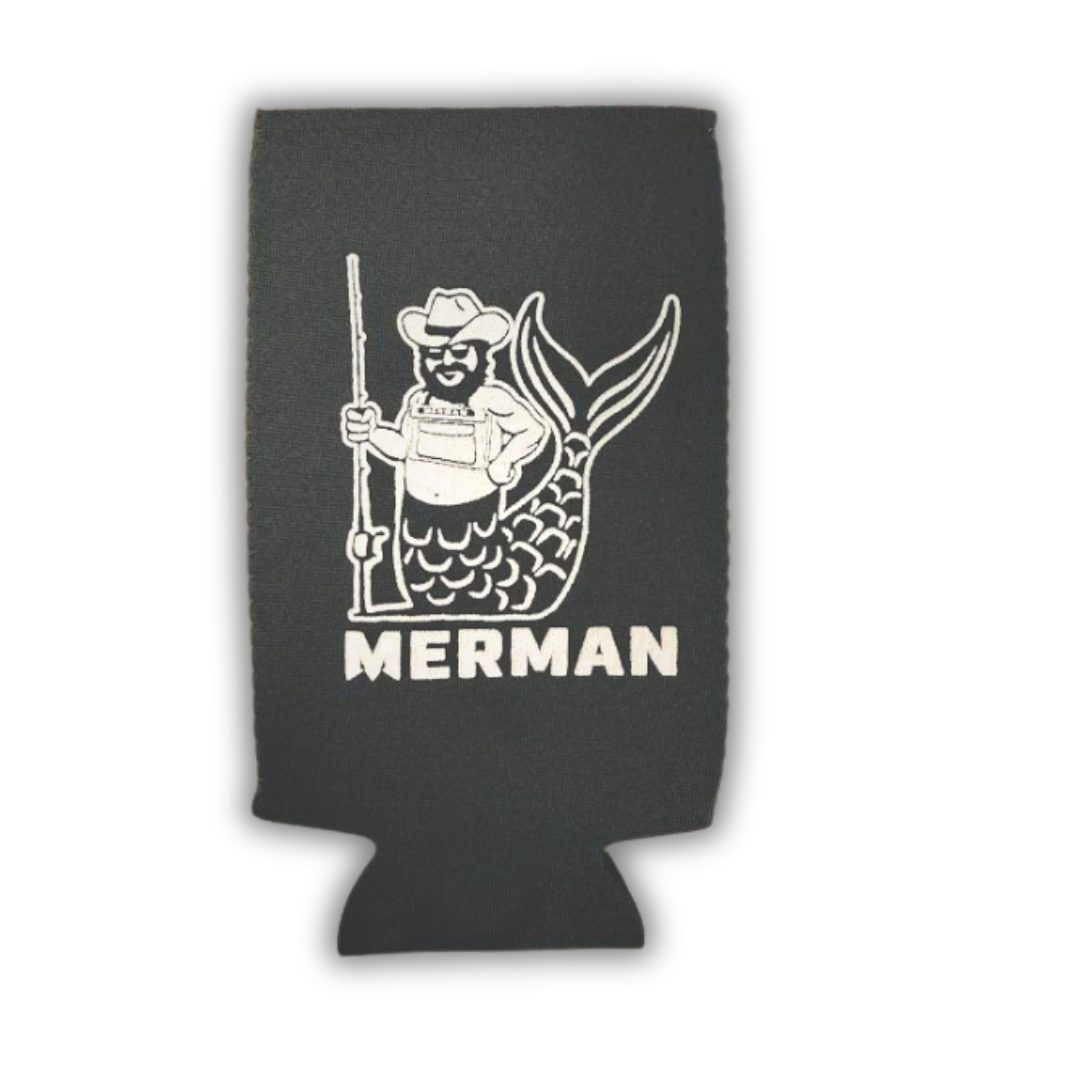 Merman Slim Koozie