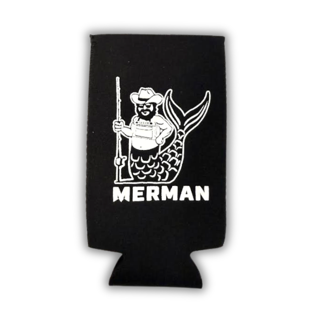 Merman Slim Koozie