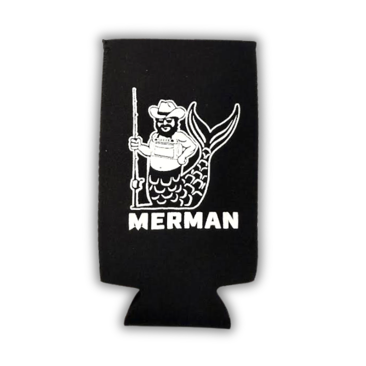 Merman Slim Koozie
